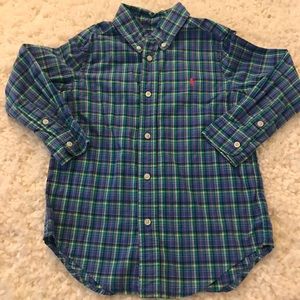 Ralph Lauren 4t long sleeve dress shirt